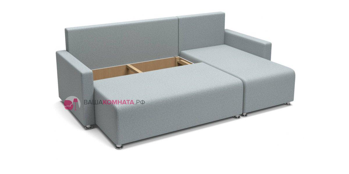Угловой диван-кровать Челси - Romeo 13 (Рогожка) - купить по цене 26790 ₽ вНижнем Новгороде