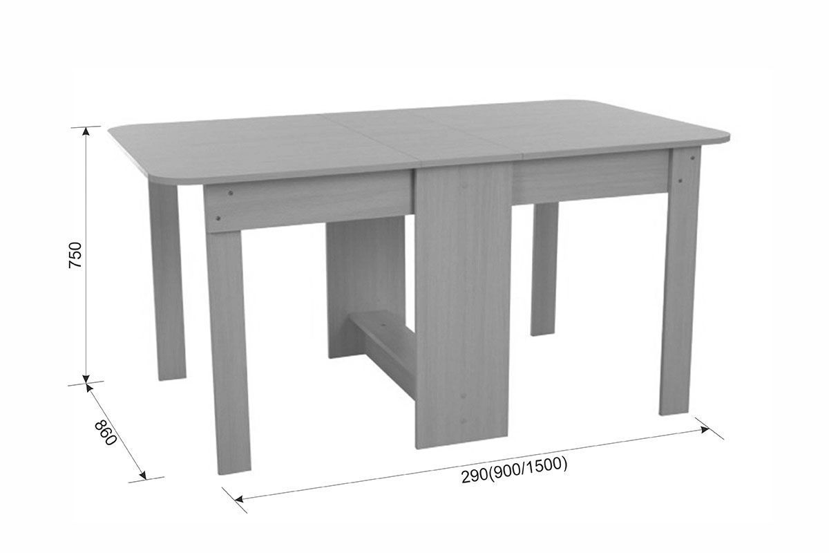 Стол тумба большой раскладной